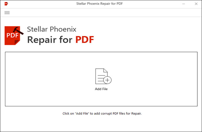 Stellar Phoenix Repair for PDF Mac 2.0 full Stellar Phoenix Repair for PDF Mac full screenshot